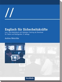 Abbildung von: Englisch für Sicherheitskräfte, 9. Auflage - SecuMedia