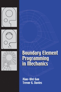 Enlarge image Cover: Boundary Element Programming in Mechanics - Cambridge University Press