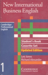 Abbildung von: New International Business English Updated Edition Student's Book and Audio Cassette Set (3 Cassettes) - Cambridge University Press