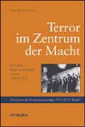 Cover: Terror im Zentrum der Macht - Metropol-Verlag