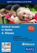 Cover: Einfach besser lernen - Fit in Mathe 6. Klasse (Windows 10 / 8 / 7 / Vista / XP) - KHSweb