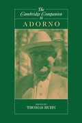 Cover: The Cambridge Companion to Adorno - Cambridge University Press