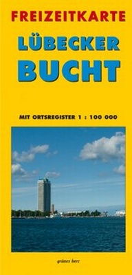 Abbildung von: Freizeitkarte Lübecker Bucht - grünes herz