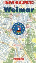 Cover: Cityplan Weimar - gr&uuml;nes herz