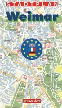 Abbildung von: Cityplan Weimar - grünes herz