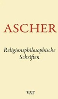 Cover: Schriften zu Religion und Philosophie - VAT Verlag