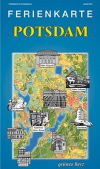 Abbildung von: Ferienkarte Potsdam - grünes herz