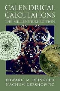 Enlarge image Cover: Calendrical Calculations Millennium edition - Cambridge University Press