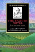 Bild: The Cambridge Companion to the Spanish Novel - Cambridge University Press