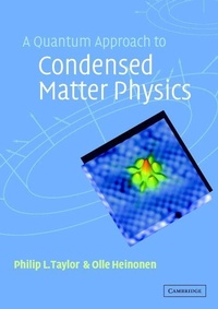 Enlarge image Cover: A Quantum Approach to Condensed Matter Physics - Cambridge University Press