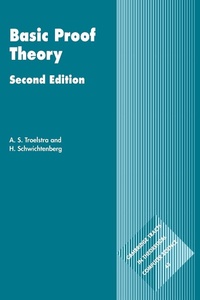 Abbildung von: Basic Proof Theory - Cambridge University Press