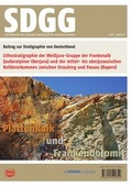 Cover: Lithostratigraphie der Wei&szlig;jura-Gruppe der Frankenalb (au&szlig;eralpiner Oberjura) und der mittel- bis oberjurassischen Reliktvorkommen zwischen Straubing und Passau (Bayern) - Schweizerbart'sche, E.