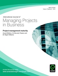 Enlarge image Cover: Project Management Maturity - Emerald Group Publishing Limited