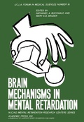 Cover: Brain Mechanisms in Mental Retardation - Academic Press