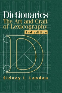 Abbildung von: Dictionaries - Cambridge University Press