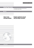 Cover: Religi&ouml;s legitimierte Gewalt und das Ringen um Macht - Leipziger Uni-Vlg