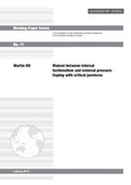 Cover: Malawi between internal factionalism and external pressure. Coping with critical junctures - Leipziger Uni-Vlg