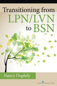 Abbildung von: Transitioning from LPN/LVN to Bsn - Springer Publishing Company