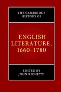 Bild: The Cambridge History of English Literature, 1660-1780 - Cambridge University Press