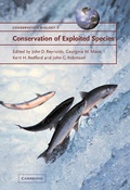 Cover: Conservation of Exploited Species - Cambridge University Press