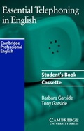 Cover: Essential Telephoning in English Audio Cassette - Cambridge University Press