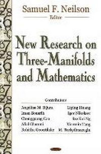 Abbildung von: New Research on Three-Manifolds & Mathematics - Nova Science Publishers Inc