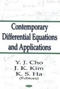 Enlarge image Cover: Contemporary Differential Equations & Applications - Nova Science Publishers Inc