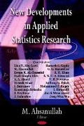 Cover: New Developments in Applied Statistics Research - Nova Science Publishers Inc