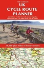 Cover: The Ultimate UK Cycle Route Planner - Map - Excellent Books