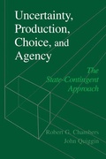 Cover: Uncertainty, Production, Choice, and Agency - Cambridge University Press