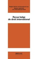 Cover: Revue Belge de Droit International 2013 - Editions juridiques Bruylant