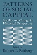Cover: Patterns of Social Capital - Cambridge University Press