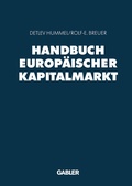 Cover: Handbuch Europ&auml;ischer Kapitalmarkt - Springer Gabler