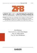Cover: Virtuelle Unternehmen - Springer Gabler