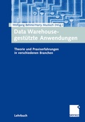 Cover: Data Warehouse-gest&uuml;tzte Anwendungen - Springer Gabler