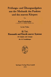 Abbildung von: Kinematik und Kinetik starrer Systeme - Springer