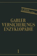 Cover: Allgemeine Versicherungslehre - Springer Gabler