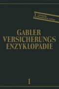 Cover: Allgemeine Versicherungslehre - Springer Gabler