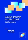 Cover: Conduct Disorders in Childhood and Adolescence - Cambridge University Press