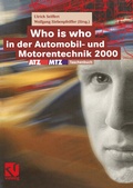 Cover: Who is who in der Automobil- und Motorentechnik 2000 - Vieweg+Teubner Verlag