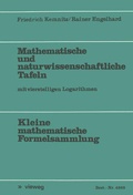 Cover: Mathematische und naturwissenschaftliche Tafeln - Vieweg+Teubner Verlag