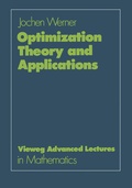Cover: Optimization Theory and Applications - Vieweg+Teubner Verlag