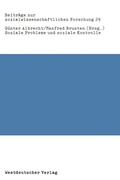 Cover: Soziale Probleme und soziale Kontrolle - VS Verlag f&uuml;r Sozialwissenschaften