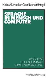 Enlarge image Cover: Sprache in Mensch und Computer - VS Verlag für Sozialwissenschaften