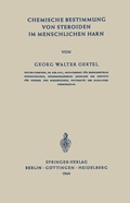 Cover: Chemische Bestimmung von Steroiden im Menschlichen Harn - Springer