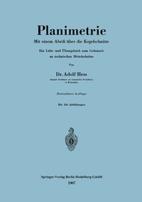 Abbildung von: Planimetrie - Springer