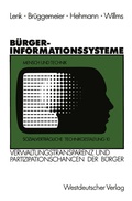 Cover: B&uuml;rgerinformationssysteme - VS Verlag f&uuml;r Sozialwissenschaften