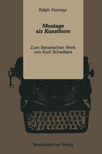 Abbildung von: Montage als Kunstform - VS Verlag für Sozialwissenschaften