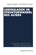 Cover: Lebenslagen im Strukturwandel des Alters - VS Verlag f&uuml;r Sozialwissenschaften