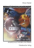 Cover: Redaktionsmanagement - VS Verlag f&uuml;r Sozialwissenschaften